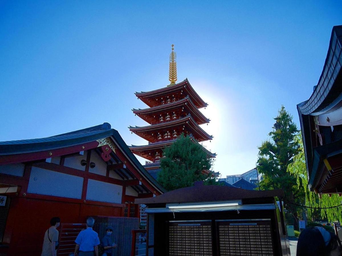 Hotel Tavinos Asakusa Präfektur Tokio Exterior foto