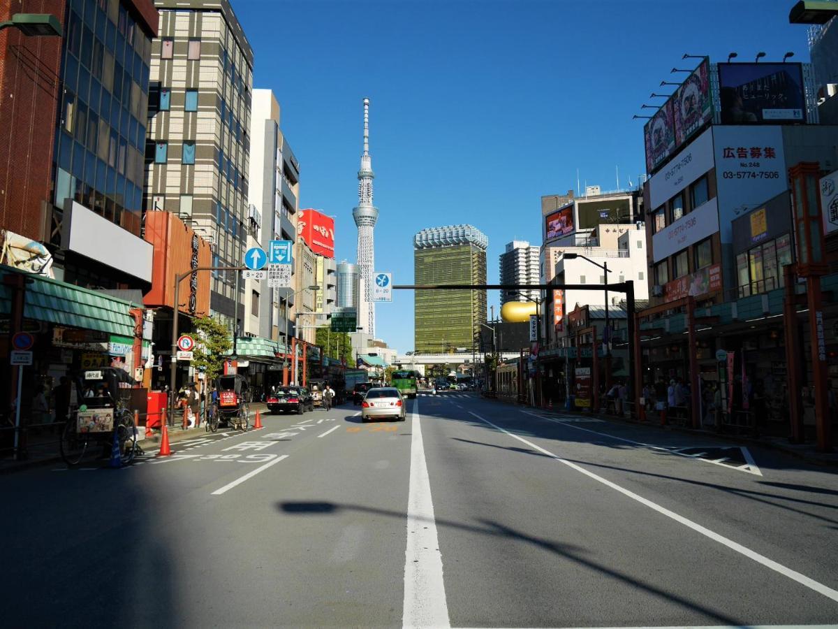 Hotel Tavinos Asakusa Präfektur Tokio Exterior foto