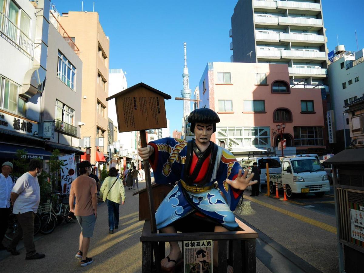 Hotel Tavinos Asakusa Präfektur Tokio Exterior foto